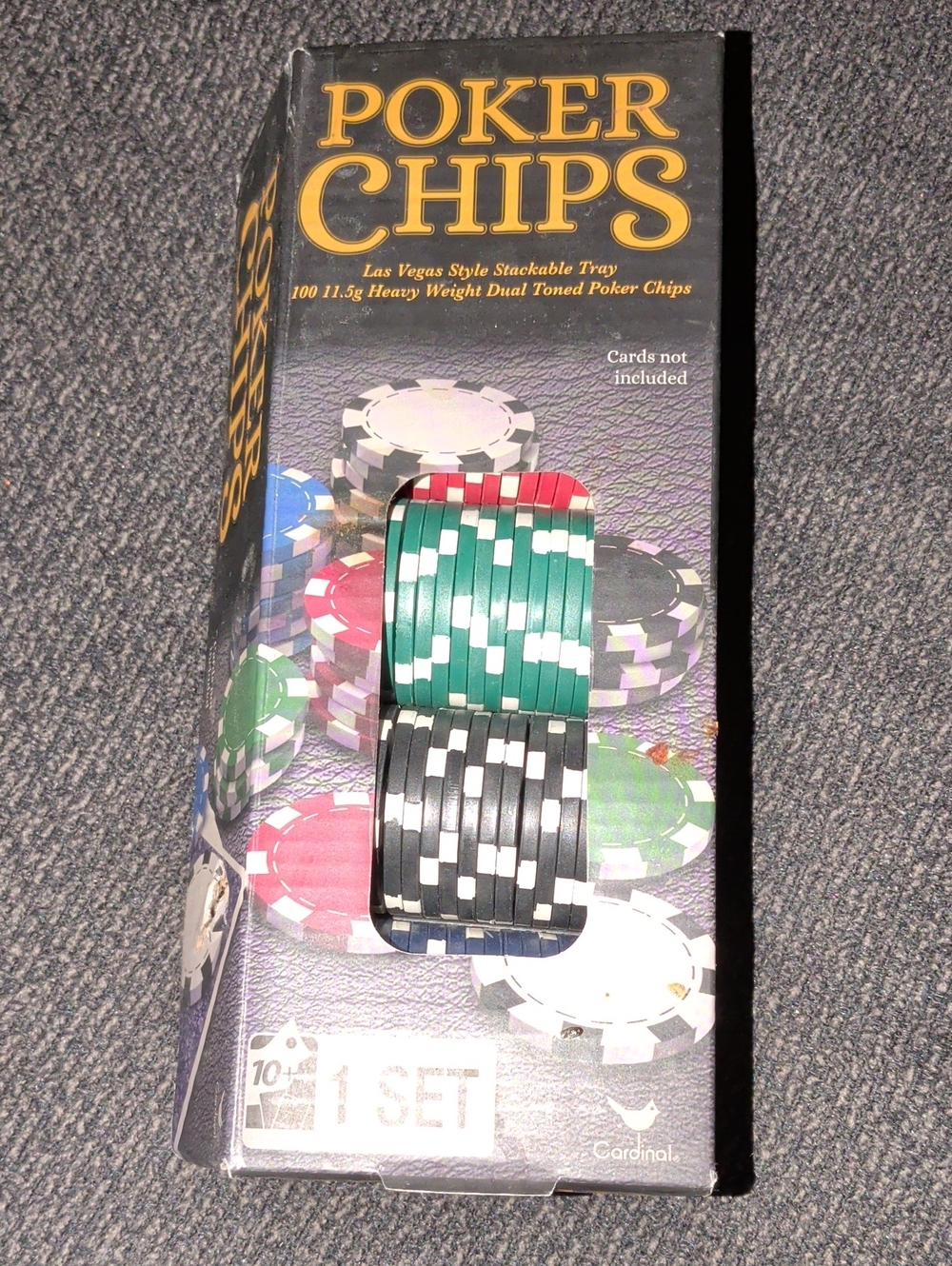 Poker Chips Set by - Cardinal
